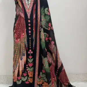 Digital Print Cotton Three Piece