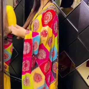 Premium Alpana Sharee with Blouse Piece