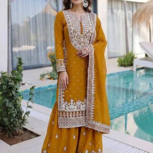 Premium Soft Jorjet Three piece